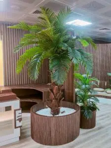 artificial palm tree