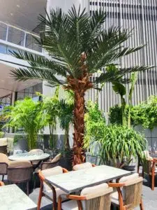 artificial palm tree