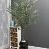 8301-7 (2) Elevate your interior with our gorgeous Artificial Olive Tree. Enjoy the charm of nature in your home or workspace all year round!