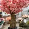 9159(2) Transform your space with the stunning Artificial Pink Cherry Blossom Tree. Bring nature indoors effortlessly and enjoy everlasting beauty!