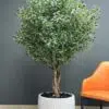 9610(1) Elevate your interior with our gorgeous Artificial Olive Tree. Enjoy the charm of nature in your home or workspace all year round!
