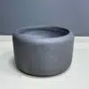 74-19dgy-33 Fiberglass Dark Grey Pot 33cm