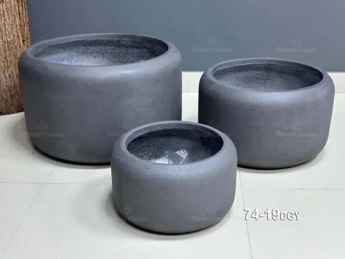 FiberGlass Pot 74-19dgy-20