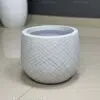 74-22gywh-23 Fiberglass Grey-White Pot 23cm