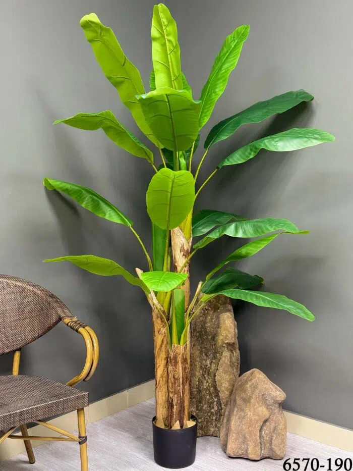 Artificial Banana Tree (190cm Tall)-6570-190