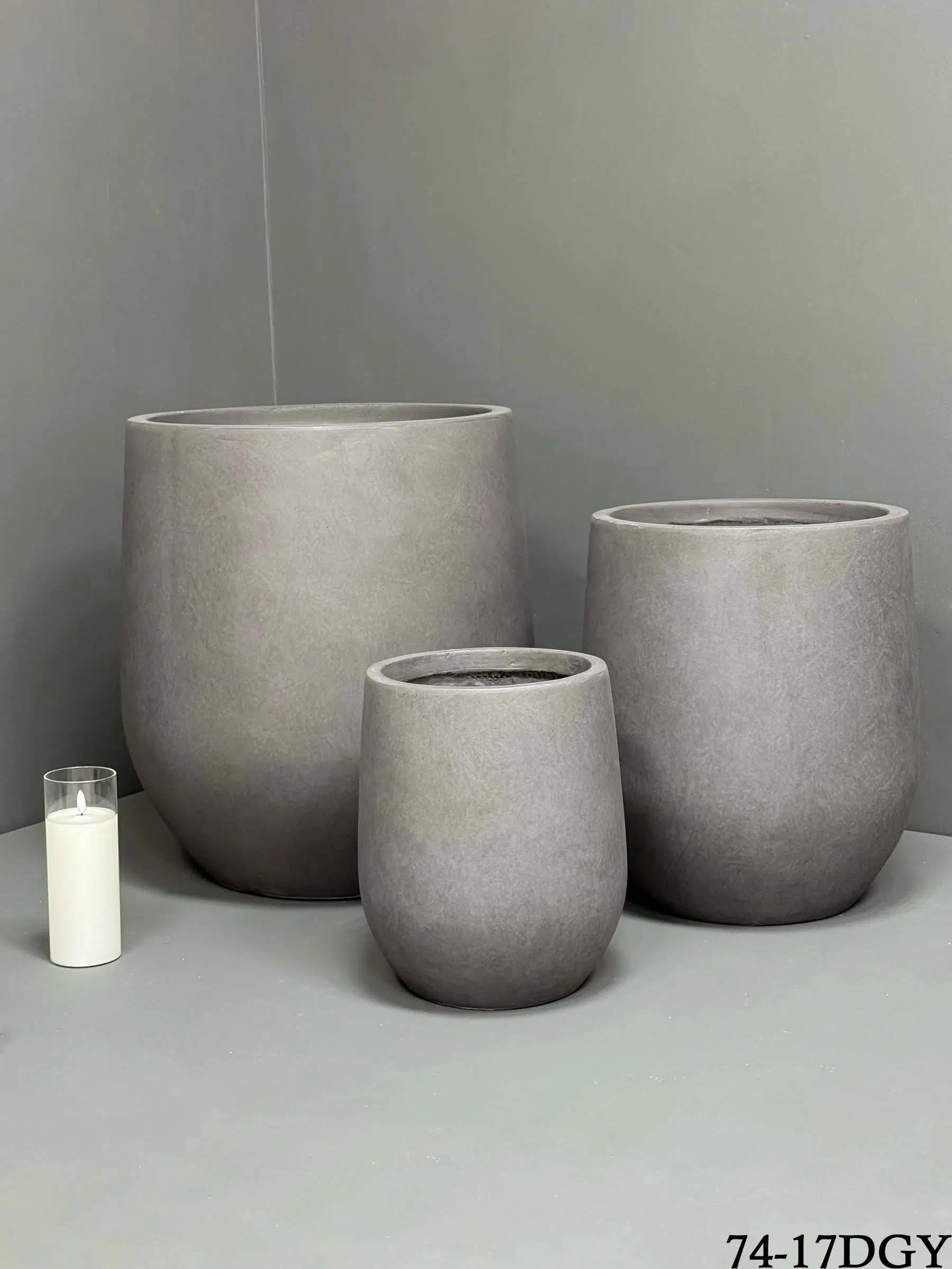 Fibre clay Pot - Durable Indoor/Outdoor Pots