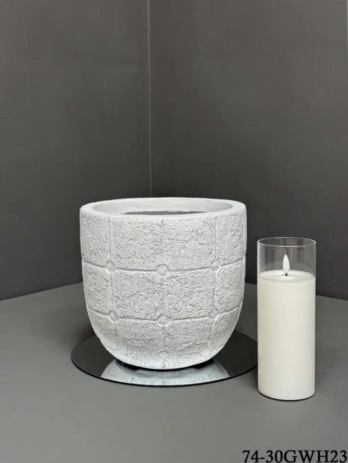 Fibreclay Pot – MA74-30GWH-23