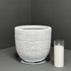 74-30GWH-28.5 Fibre clay Pot - Durable Indoor/Outdoor Pots