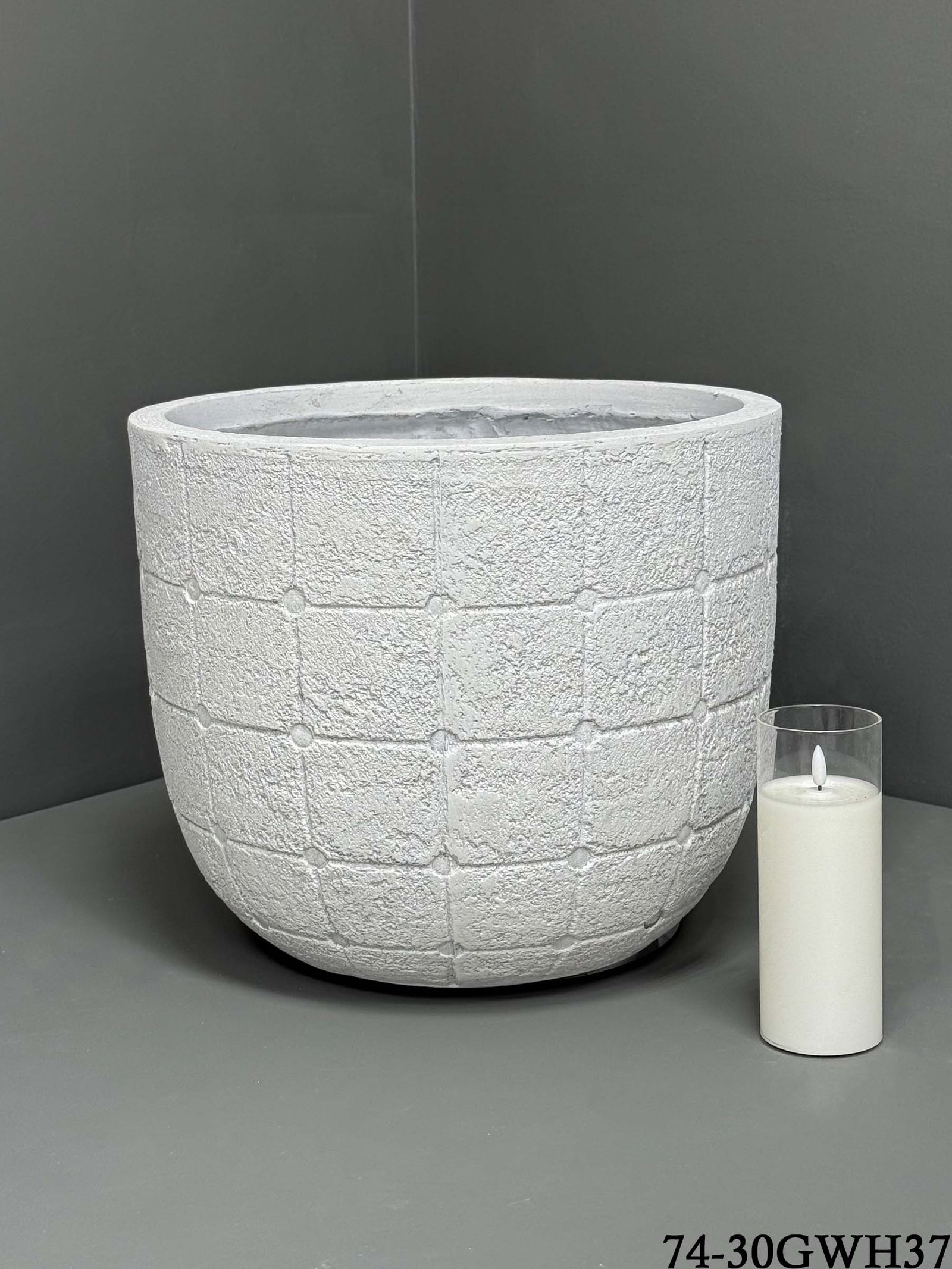 Fibre clay Pot - Durable Indoor/Outdoor Pots