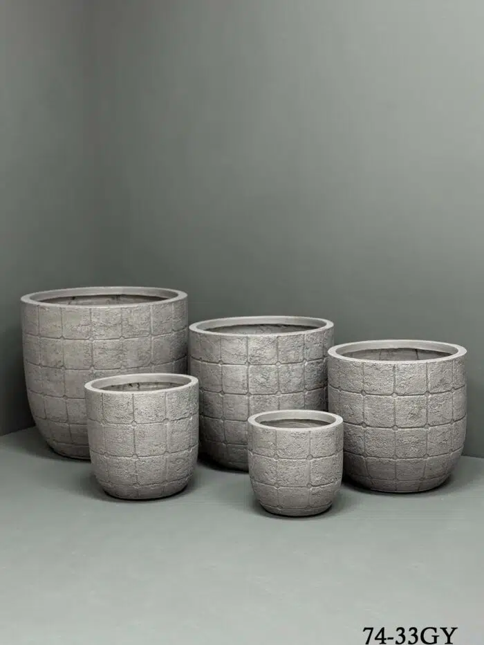 Fibreclay Pot – MA74-33GY-24.5
