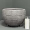 74-37GBK-31 Fibre clay Pot - Durable Indoor/Outdoor Pots
