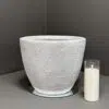 74-7-31 Fibreclay White Pot 31cm