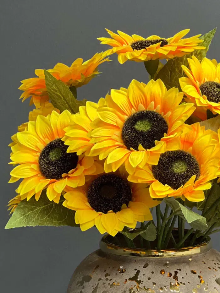 7F SUNFLOWER BUNCHES 4474-15